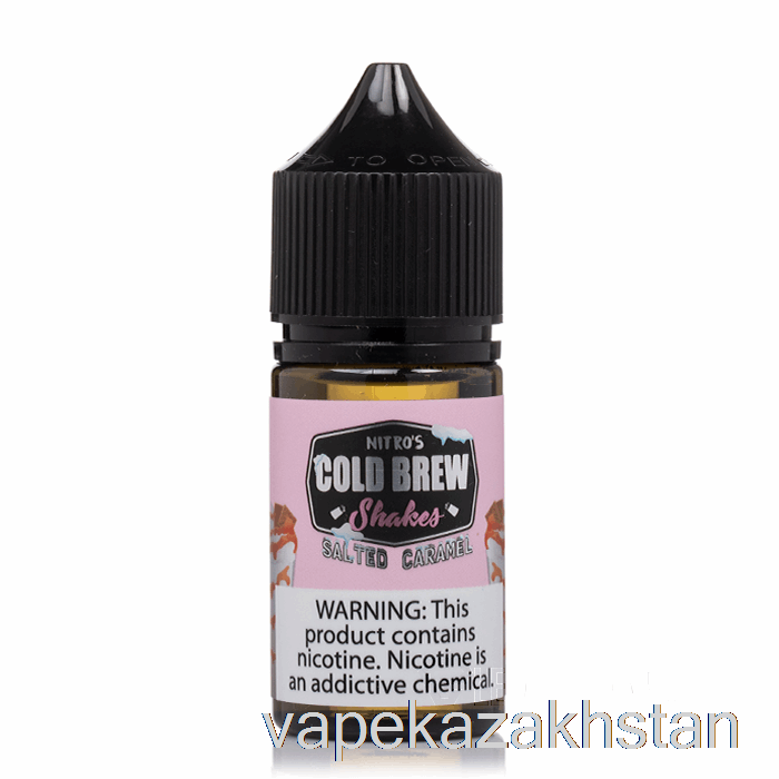 Vape Smoke Salted Caramel - Nitros Cold Brew Salts - 30mL 25mg